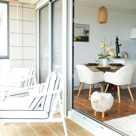 Apartamento Joli Accompagne De Boubouille Le Chat, Vue Ocean, 6 Personnes *